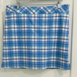 NWOT IZOD Plaid Golf Skort with Stretch |Size 10